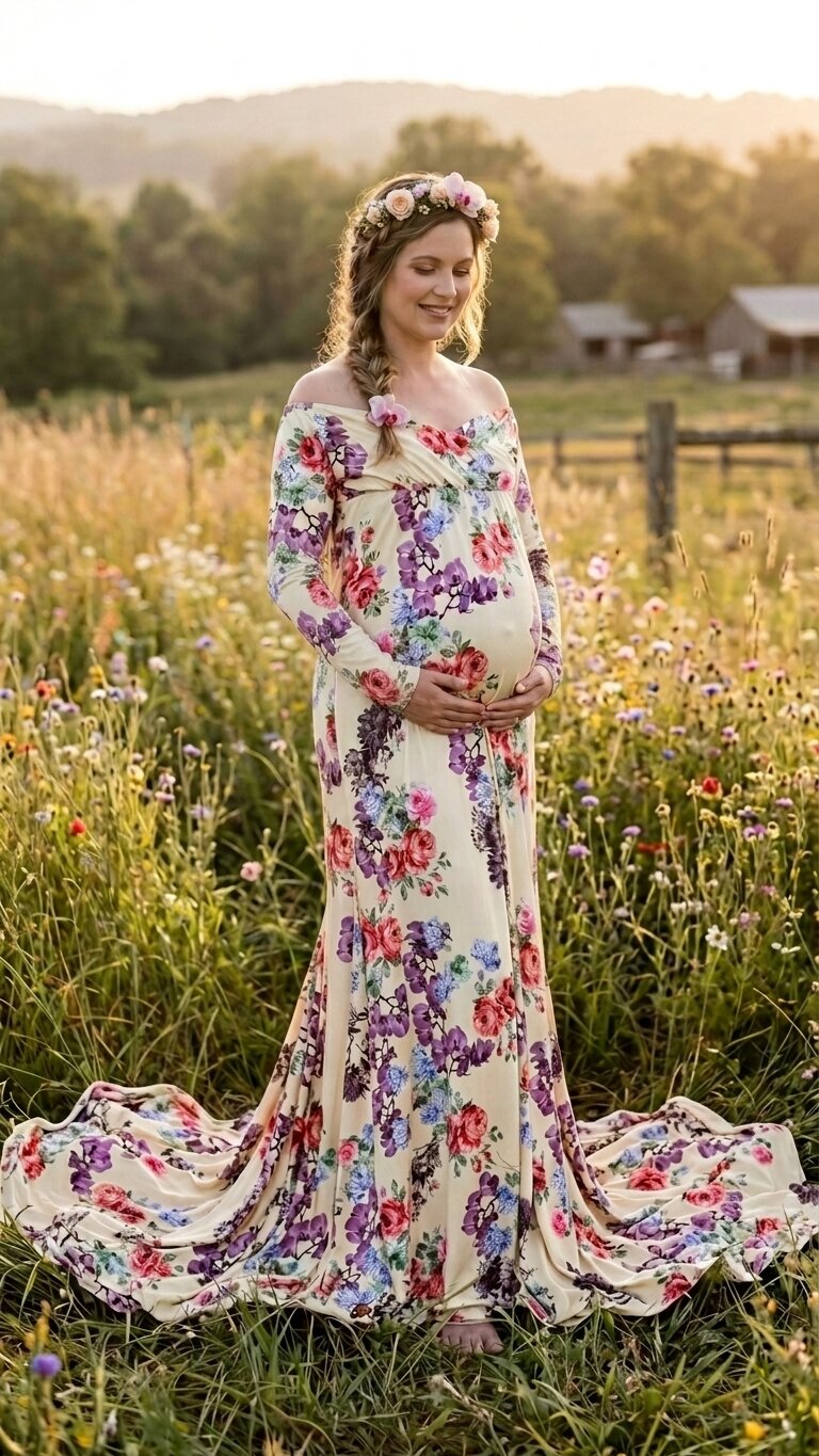 Meadow Bloom Gown thumbnail 3